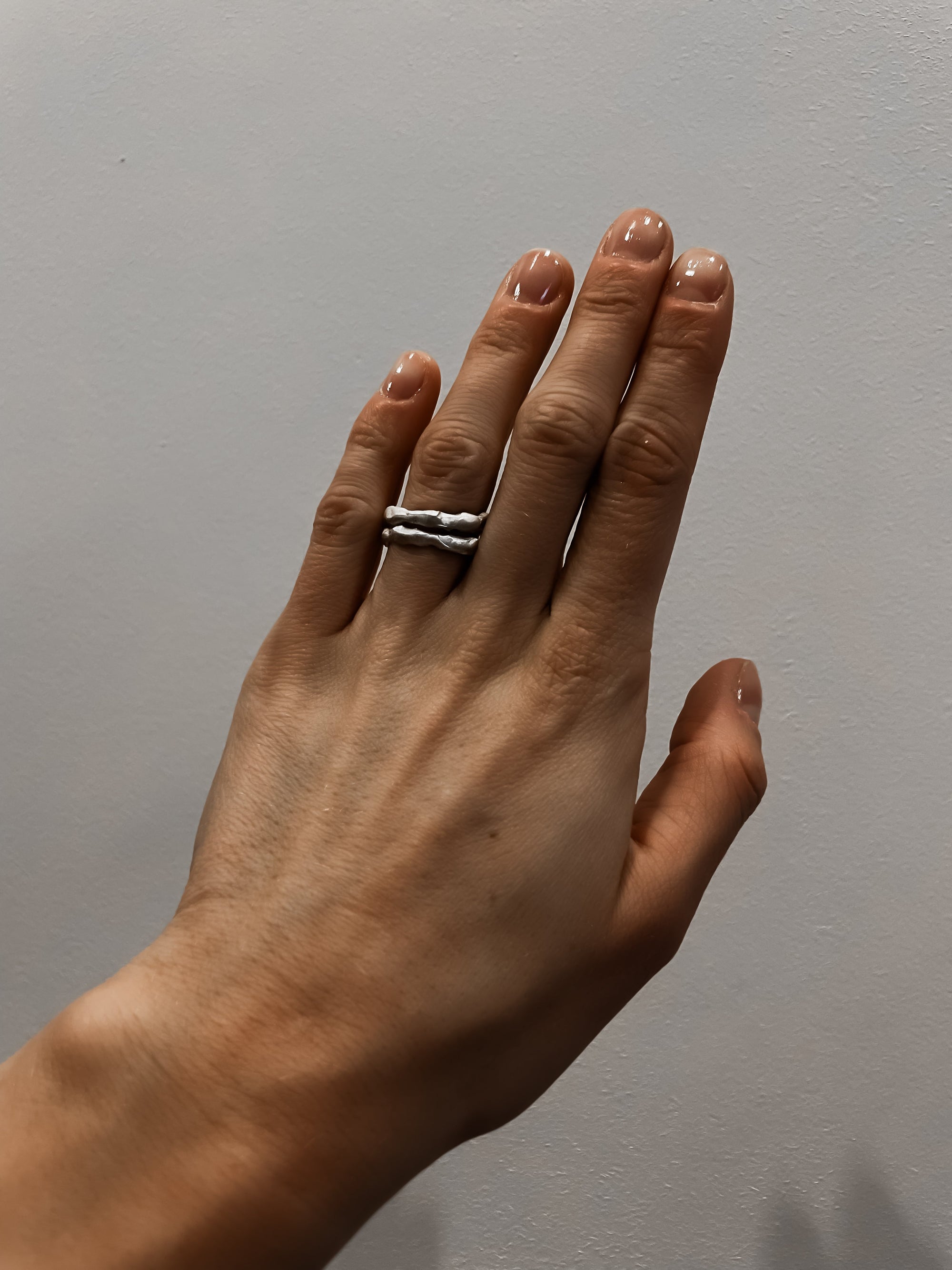 SILVER RING / FROM WAX