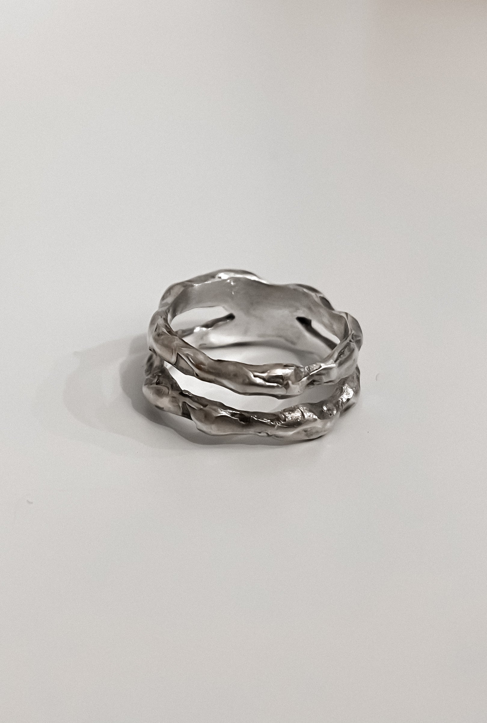 SILVER RING / FROM WAX