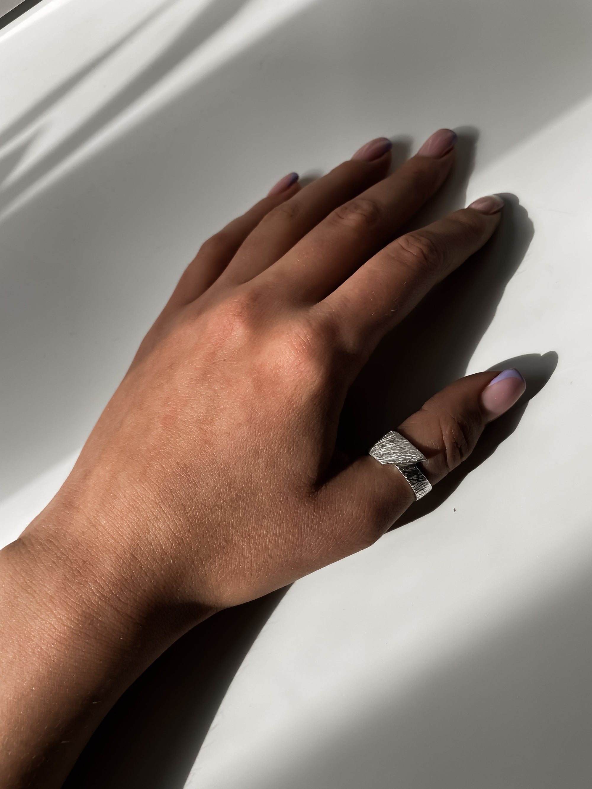 SILVER RING / FROM WAX