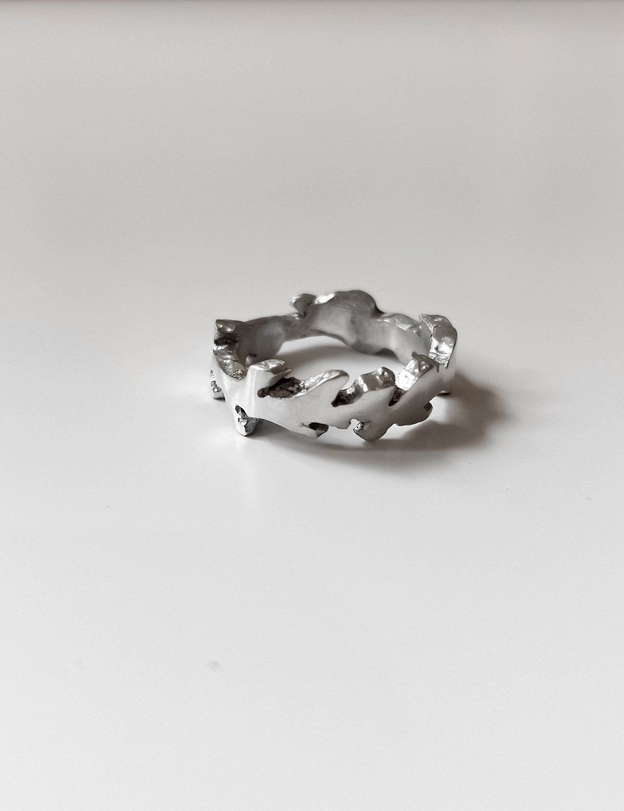 SILVER RING / FROM WAX
