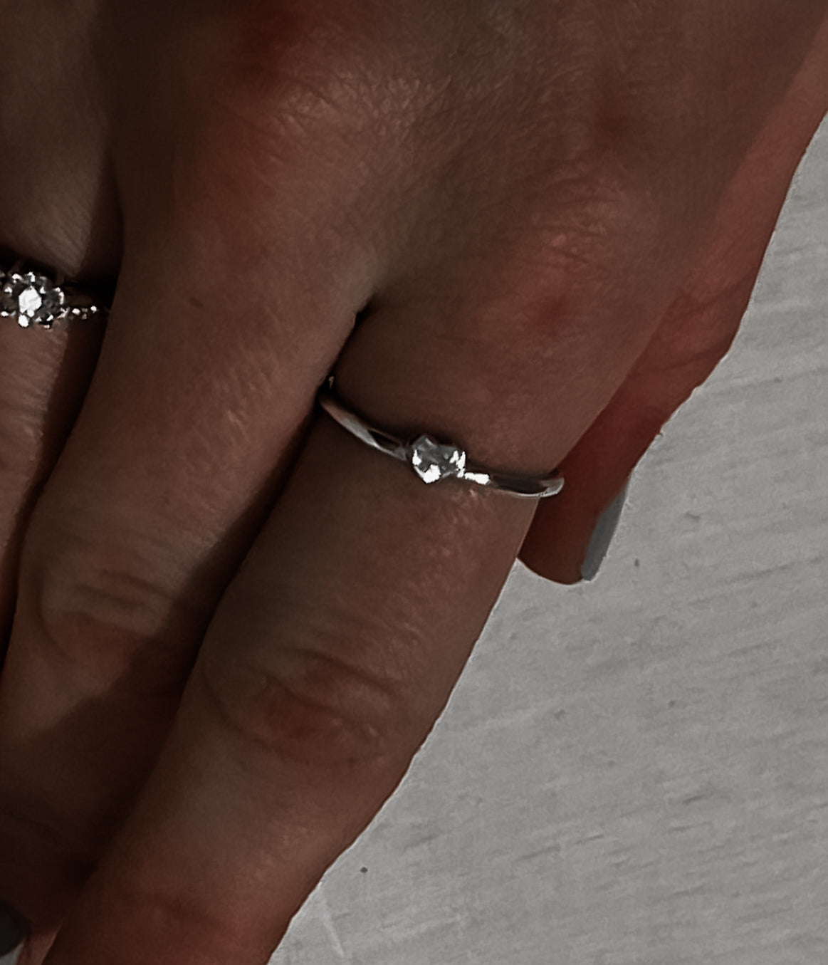 SILVER RING / FROM METAL