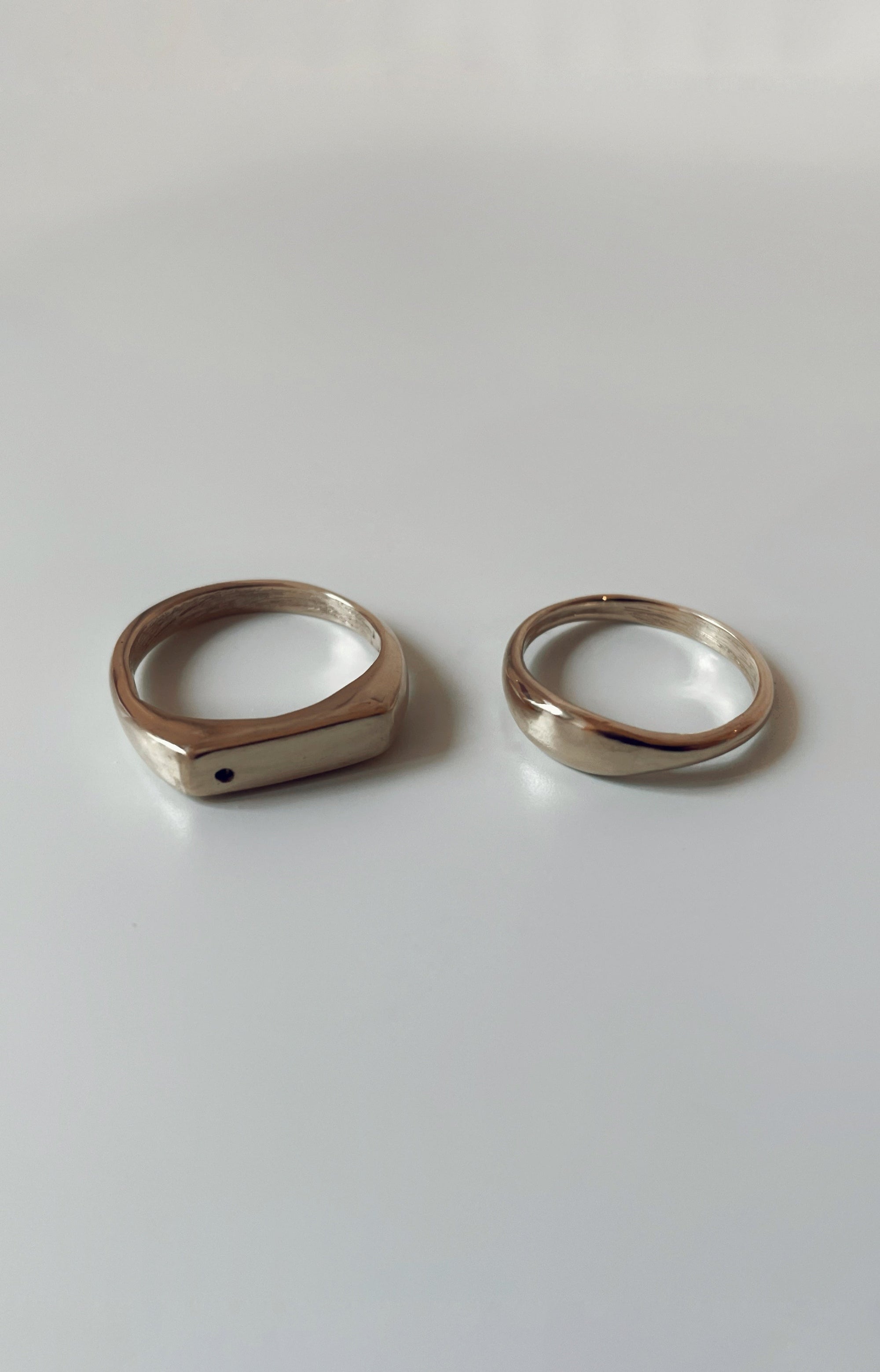 SILVER RING / FROM WAX