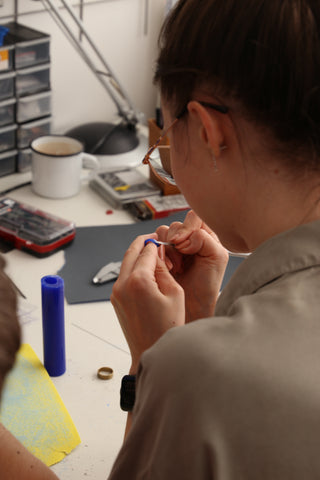 SILVER RING / FROM WAX
