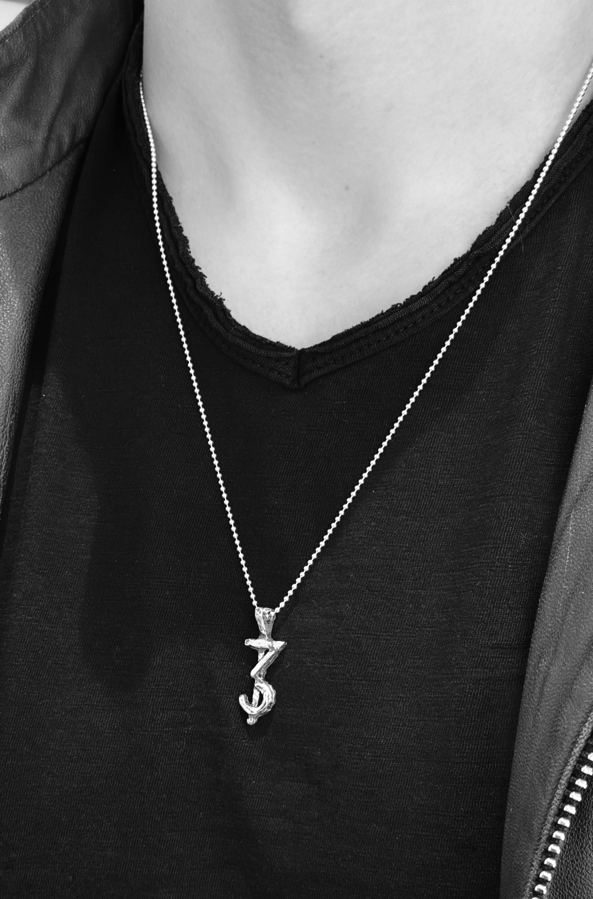 SILVER PENDANT / FROM WAX