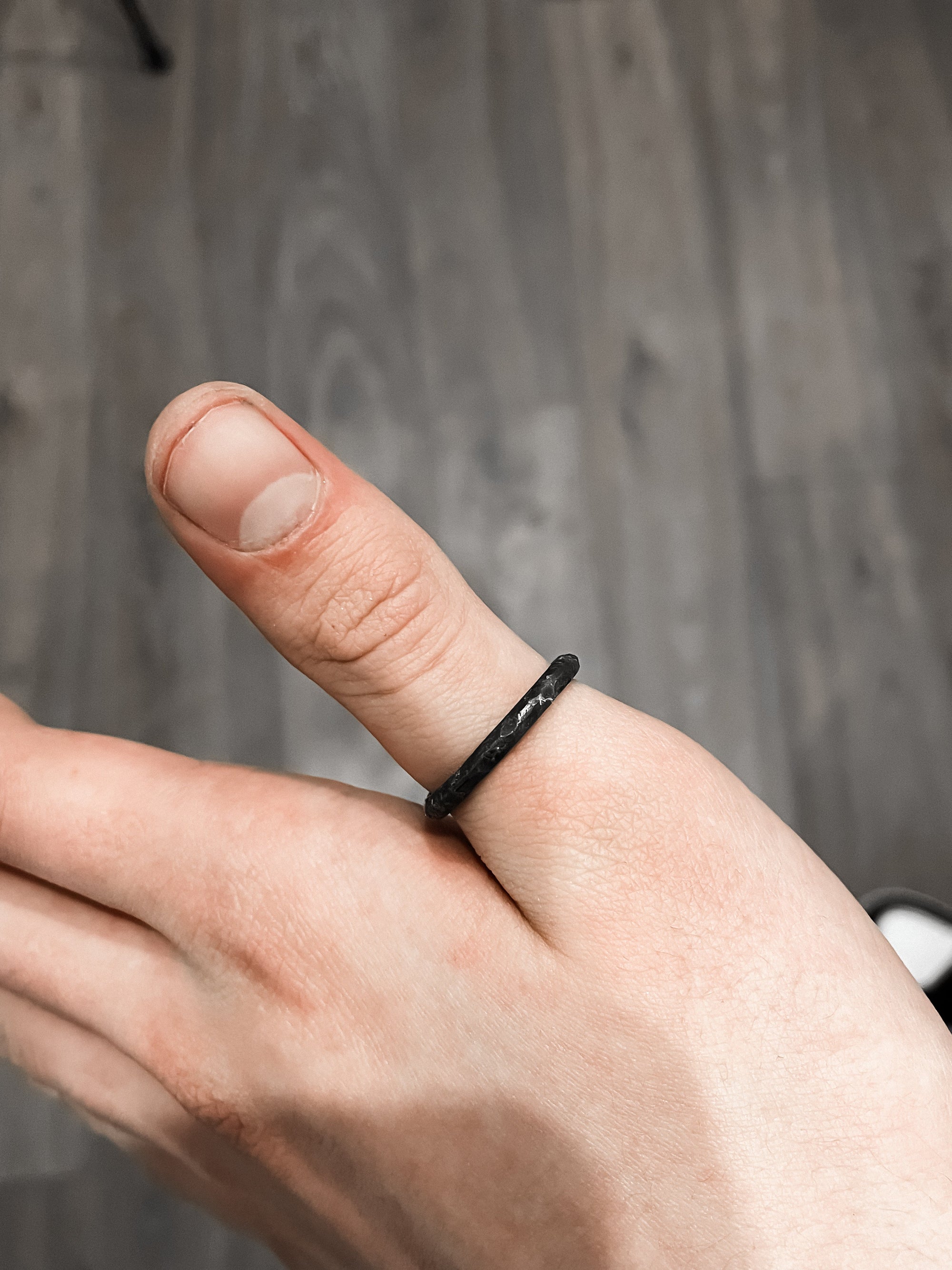 SILVER RING / FROM WAX