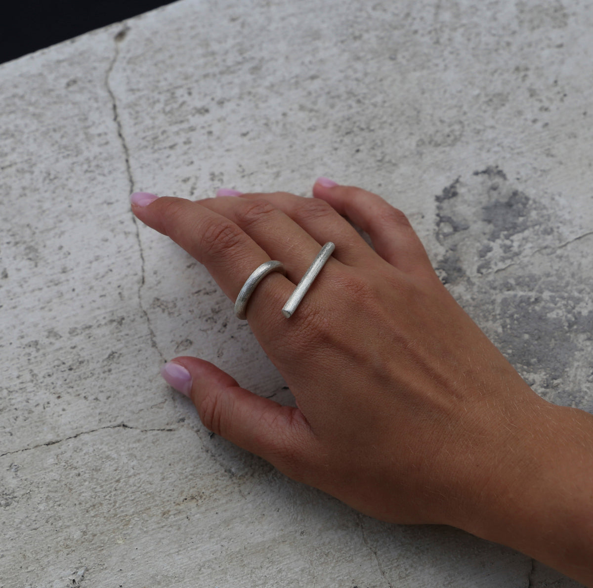 METAL_015 | CASTED CITY RING