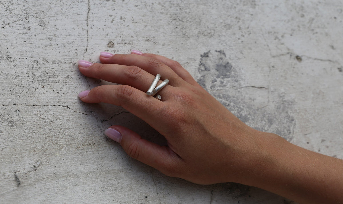 METAL_006 | CASTED CITY RING