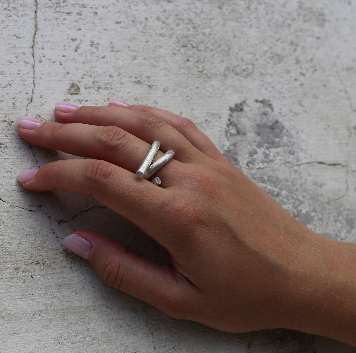 METAL_006 | CASTED CITY RING